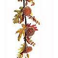 Iced Pumpkin Harvest Garland