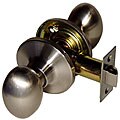 Sherlock Satin Nickel Egg Door Handle