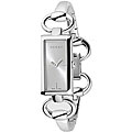 Gucci Tornabuoni Rectangular Silver Dial Watch