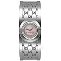 Gucci Twirl Pink Dial Diamond Watch