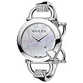 Gucci Chiodo Women's Steel Diamond Watch