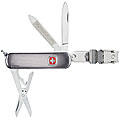 Swiss Army Clipper Brushed Stainless Steel Knife