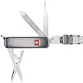 Swiss Army Brushed Stainless Steel Clipper Air Travel Knife