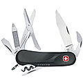 Swiss Army Black Evo Soft Touch 14 Knife
