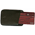 Swiss Army 9-tool SwissCard with Leather Holster