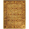 Handmade Classic Kasha Wool Rug (9'6 x 13'6)