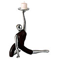 Large Playful Lady Statue Candleholder