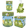 Froggy Friends 4-piece Bath Accessory Set