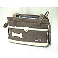 Stylish Pack N' Paws Corduroy Pet Carrier