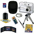 OptioE10 Pentax 6MP Digital Camera with Bonus Kit