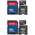 SanDisk 1 GB MicroSD Memory Card Kit (Case of 2)
