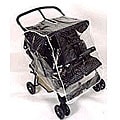 Sasha's Rain & Weather Shield for Side-by-Side Strollers