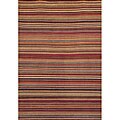 Hand-knotted Jaora Multicolor Wool Rug (8'6 x 10')