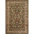 Hand-tufted Mysore Hand-spun Wool Rug (5' x 8')