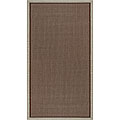 Machine-made Brown Oro Rug (4'6 x 10')