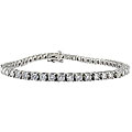 14k White Gold 2 1/3ct TDW 8 Inch Diamond Tennis Bracelet (J, I2-I3)