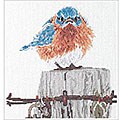 Mad Blue Bird Counted Cross Stitch Kit