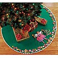 Sugar Plum Fairy Tree Skirt Felt Applique Kit