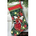 Gold Collection Angel Stocking Needlepoint Kit