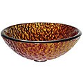 Kraus Tourmaline Lava Glass Vessel Sink