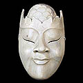 Wood 'Blossom Head' Mask (Indonesia)