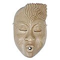 'The Whistler' Wood Mask (Indonesia)