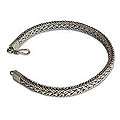 Sterling Silver 'Frozen Sunset' Bracelet (Indonesia)