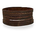 Leather 'Dynamo' Bracelet (Mexico)