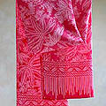 Batik 'Fern Fantasy' Shawl (Indonesia)