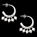 'Dancing' Pearl Earrings (Mexico)