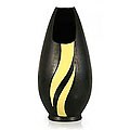 'Smoky Fields' Chulucanas Ceramic Vase (Peru)