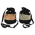 Set of 2 Cotton 'Jungle Life' Shoulder Bags (Thailand)