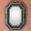 'Sky Blue' Mirror (Peru)