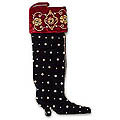 Velvet 'Elegance' Holiday Stocking (India)