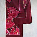 'Paradise Found' Batik Shawl (Indonesia)