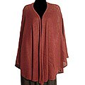 Alpaca Wool 'Hot Cherry' Wrap (Peru)
