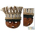 Recycled Paper 'Ancient' Mask (Peru)