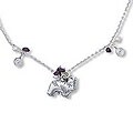 Pearl and Garnet 'Lucky Elephant' Choker (Thailand)