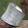 Sterling Silver 'Magic Signs' Bracelet (Thailand)
