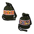 Cotton 'Hill Tribe Voyage' Shoulder Bag Pair (Thailand)
