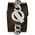 Dolce & Gabbana Women's Leather Cuff Bracelet