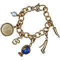 Dolce & Gabbana Goldtone Charm Bracelet