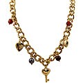 Dolce & Gabbana Goldtone Heart Charm Necklace