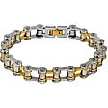 Invicta Men's Two-tone Steel Cycle Bracelet