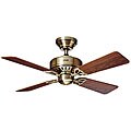 Hunter 42-inch Antique Brass Ceiling Fan (Refurbished)