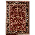 Hand-knotted Red Wool Rug (9' x 13')
