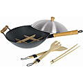 Professional 7-piece Non-stick 14-inch Wok Set