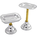 Moen Pedestal Soap Dish and Toothbrush Holder