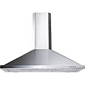 Contemporary Metropole Stainless Steel Wall Mount Range Hood