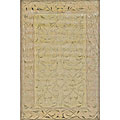 Esmeralda Ivory Wool Rug (8' x 11')